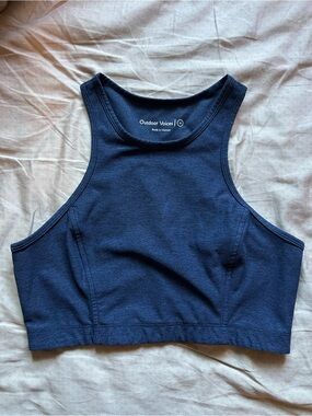 Outdoor Voices Blue Athena Sports Bra